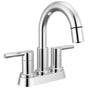 Delta Faucet - NicoliE Two Handle Centerset Pull-Down Bathroom Faucet - Chrome