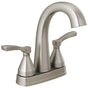 Delta Faucet - Stryke Two Handle Centerset Bathroom Faucet - Lumicoat Stainless