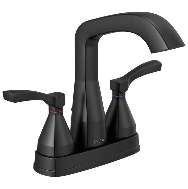Delta Faucet - Stryke Centerset Faucet - Matte Black