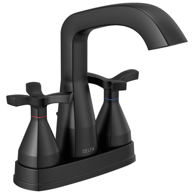 Delta Faucet - Stryke Centerset Faucet - Matte Black