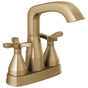 Delta Faucet - Stryke Two Handle Centerset Bathroom Faucet With Pop-Up Drain - Lumicoat Champagne Bronze