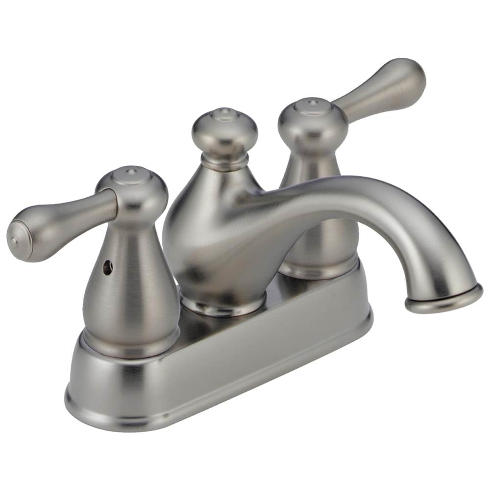 Delta Faucet - Leland Two Handle Centerset Bathroom Faucet - Stainless