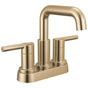 Delta Faucet - NicoliE Two Handle Centerset Bathroom Faucet - Champagne Bronze