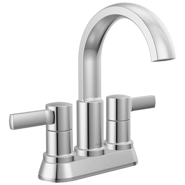 Delta Faucet - AlbionE Two Handle Centerset Bathroom Faucet - Chrome