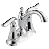 Delta Faucet - LindenE Two Handle Centerset Bathroom Faucet - Chrome