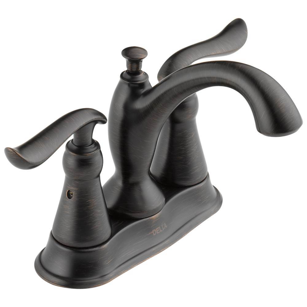 LindenE Two Handle Tract-Pack Centerset Bathroom Faucet