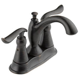 LindenE Two Handle Tract-Pack Centerset Bathroom Faucet