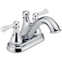 Delta Faucet - HaywoodE Two Handle Centerset Bathroom Faucet - Chrome