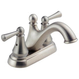 Delta Faucet - HaywoodE Two Handle Centerset Bathroom Faucet - Stainless