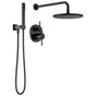 Delta Faucet - ModernE Monitor 14 Series Shower with Raincan, Hand Shower & Rough Valve - Matte Black