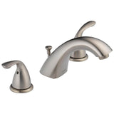 Delta Faucet - Classic Two Handle Widespread Bathroom Faucet - Stainless