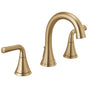 Delta Faucet - KayraE Two Handle Widespread Bathroom Faucet - Champagne Bronze