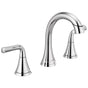 Delta Faucet - KayraE Two Handle Widespread Pull-Down Bathroom Faucet - Chrome
