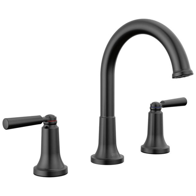 Delta Faucet - SaylorE Two Handle Widespread Bathroom Faucet - Matte Black