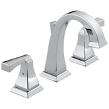 Delta Faucet - DrydenE Two Handle Widespread Bathroom Faucet - Chrome