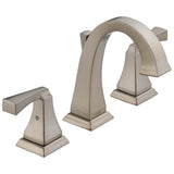 Delta Faucet - DrydenE Two Handle Widespread Bathroom Faucet - Spotshield Stainless