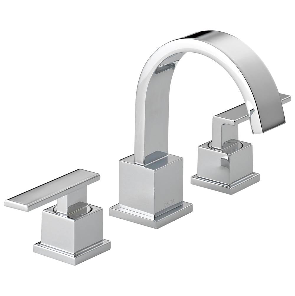 Delta Faucet - Vero Two Handle Widespread Bathroom Faucet - Chrome