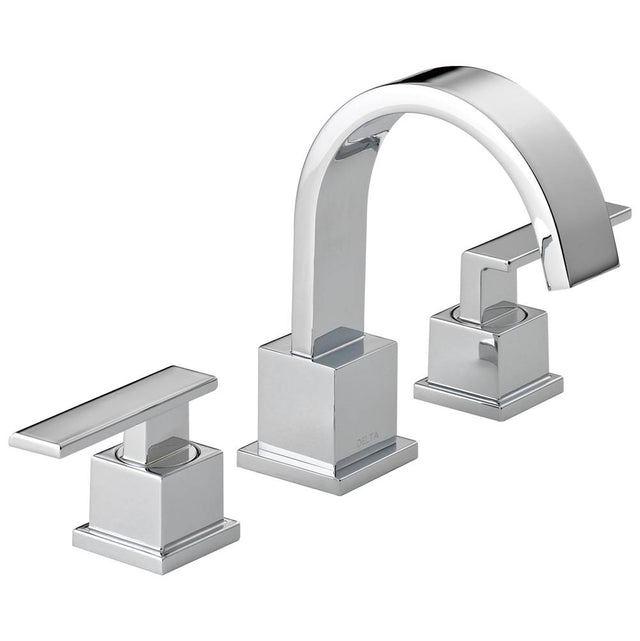 Delta Faucet - Vero Two Handle Widespread Bathroom Faucet - Chrome