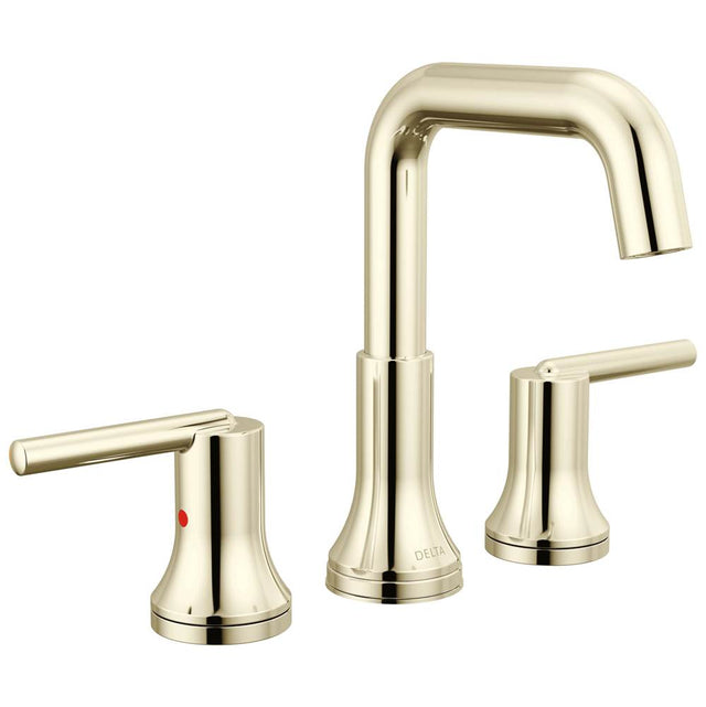 Delta Faucet - Trinsic Two Handle Widespread Bathroom Faucet - Polished Nickel
