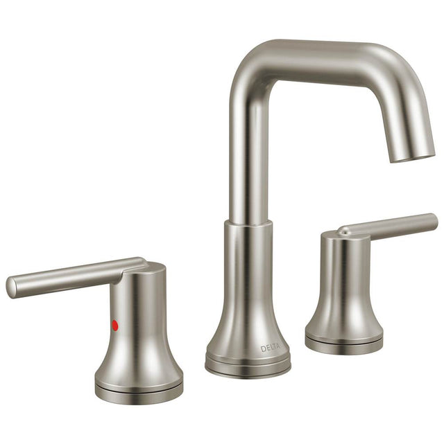 Delta Faucet - Trinsic Two Handle Widespread Bathroom Faucet - Stainless