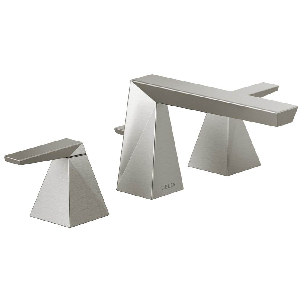 Delta Faucet - TrillianE Two Handle Widespread Bathroom Faucet - LumicoatÂ® Stainless