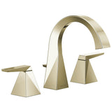 Delta Faucet - TrillianE Two Handle Widespread Bathroom Faucet - LumicoatÂ® Polished Nickel