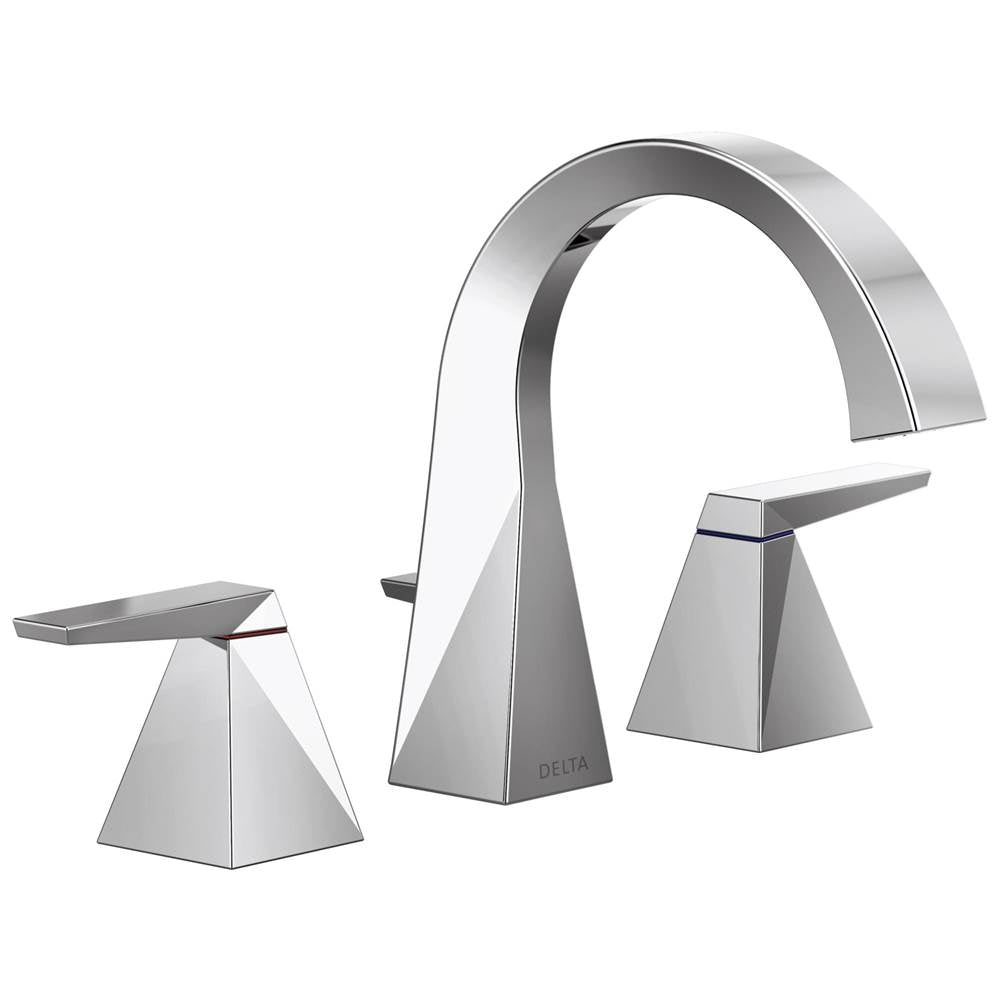 Delta Faucet - TrillianE Two Handle Widespread Bathroom Faucet - LumicoatÂ® Chrome