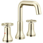 Delta Faucet - Trinsic Two Handle Widespread Bathroom Faucet - Polished Nickel