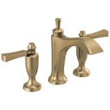 Delta Faucet - DorvalE Two Handle Widespread Bathroom Faucet - Champagne Bronze
