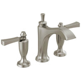 Delta Faucet - DorvalE Two Handle Widespread Bathroom Faucet - Stainless