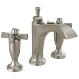 Delta Faucet - DorvalE Two Handle Widespread Bathroom Faucet - Stainless