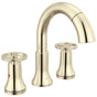 Delta Faucet - Trinsic Two Handle Widespread Pull Down Bathroom - Polished Nickel