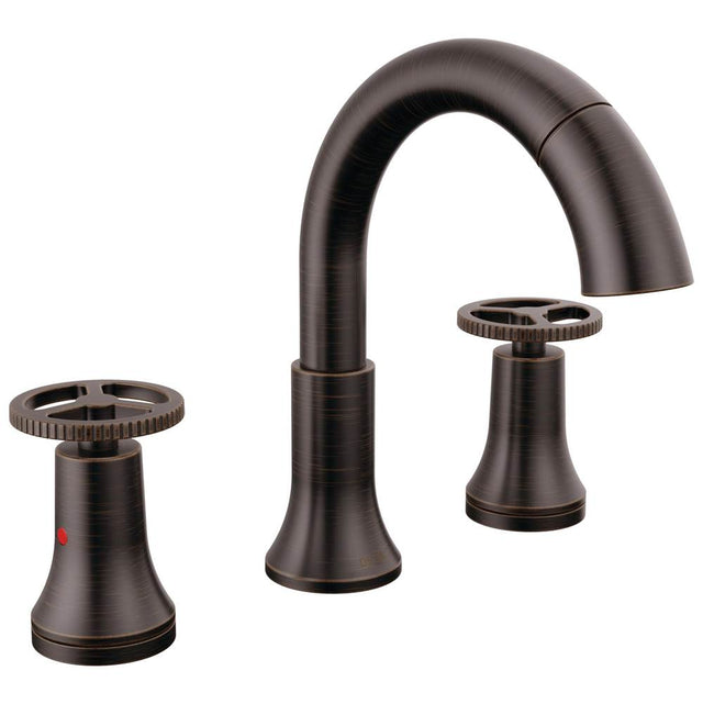 Delta Faucet - Trinsic Two Handle Widespread Pull Down Bathroom Faucet - Venetian Bronze