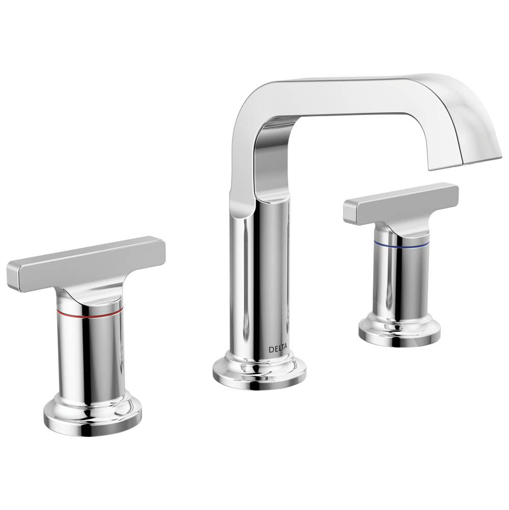 Delta Faucet - TetraE Two Handle Widespread Bathroom Faucet - LumicoatÂ® Chrome