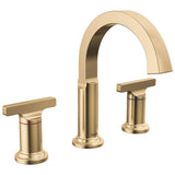 Delta Faucet - TetraE Two Handle Widespread Bathroom Faucet - LumicoatÂ® Champagne Bronze