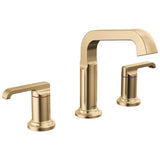 Delta Faucet - TetraE Two Handle Widespread Bathroom Faucet - LumicoatÂ® Champagne Bronze