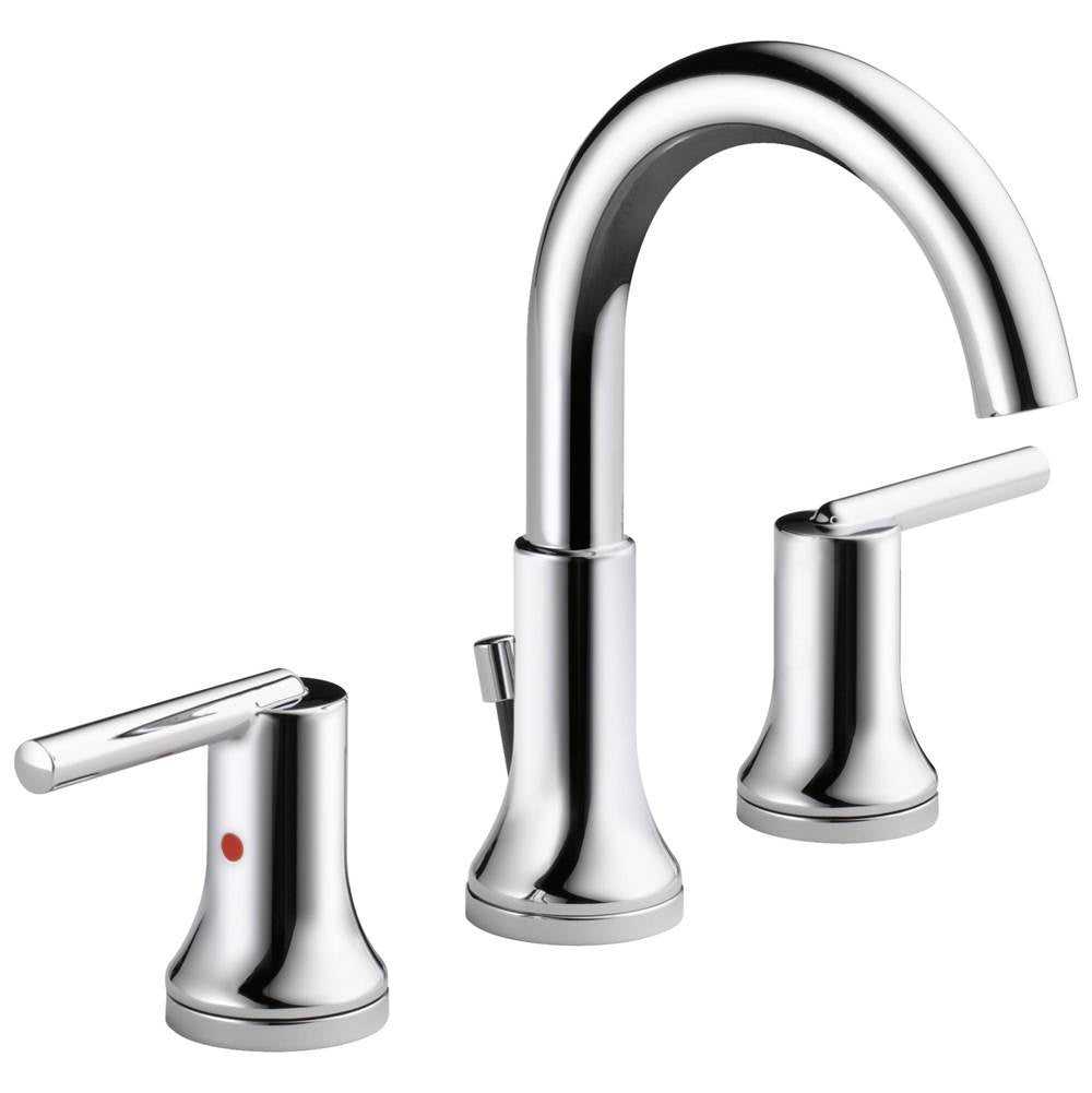 Delta Faucet - Trinsic Two Handle Widespread Bathroom Faucet - Chrome