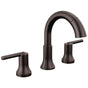 Delta Faucet - Trinsic Two Handle Widespread Pull Down Bathroom Faucet - Venetian Bronze