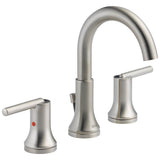 Delta Faucet - Trinsic Two Handle Widespread Bathroom Faucet - Stainless
