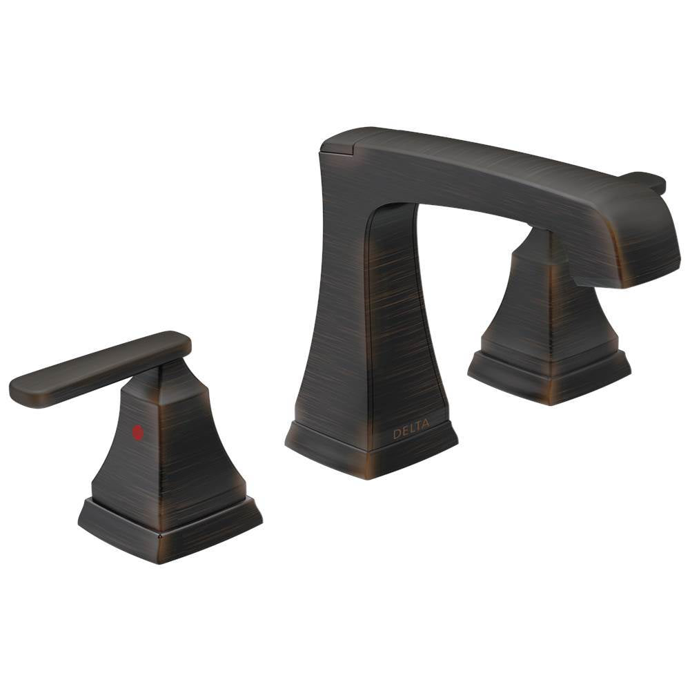 Ashlyn Two Handle Widespread Lavatory Faucet - Metal Pop-Up