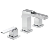 Delta Faucet - Ara Two Handle Widespread Channel Bathroom Faucet - Chrome