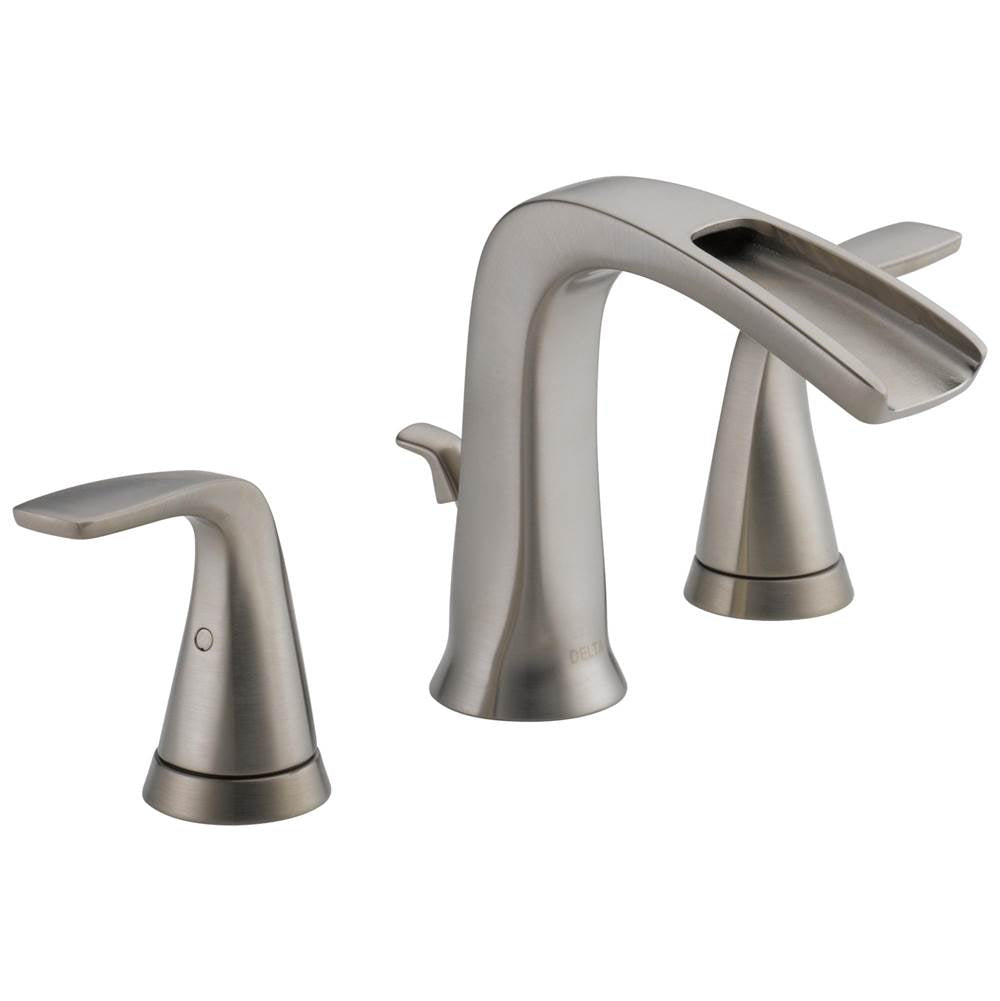 Delta Faucet - Tolva Two Handle Widespread Bathroom Faucet - Stainless