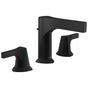 Delta Faucet - Zura Two Handle Widespread Bathroom Faucet - Matte Black