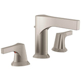 Delta Faucet - Zura Two Handle Widespread Bathroom Faucet - Stainless