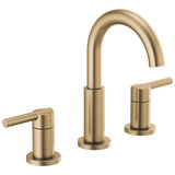 Delta Faucet - NicoliE Two Handle Widespread Bathroom Faucet - Champagne Bronze