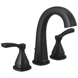Delta Faucet - Stryke Widespread Faucet - Matte Black