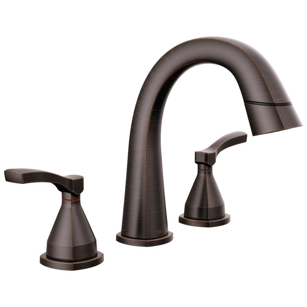 Delta Faucet - Stryke Two Handle Widespread Pull Down Bathroom Faucet - Venetian Bronze