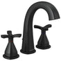 Delta Faucet - Stryke Widespread Faucet - Matte Black