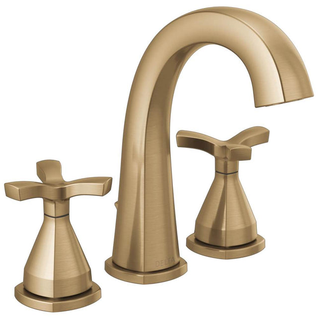 Delta Faucet - Stryke Two Handle Widespread Bathroom Faucet - Lumicoat Champagne Bronze