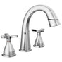 Delta Faucet - Stryke Two Handle Widespread Pull Down Bathroom Faucet - LumicoatÂ® Chrome